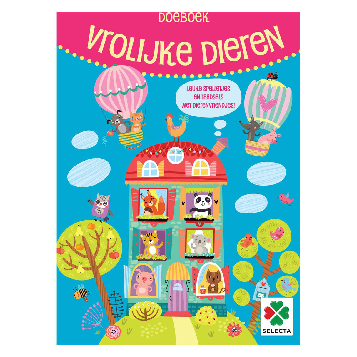 Vælg en munter dyreaktivitetsbog
