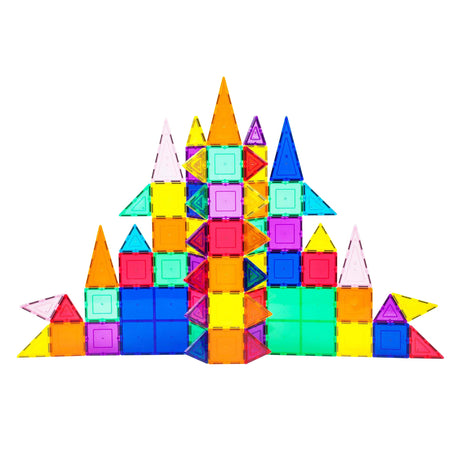 Picasso fliser taktik - byggelegetøj - magnetiske fliser - magnetiske fliser - legesæt - stammelegetøj - kreativt byggelegetøj - 101 stykker - fra 3 år