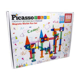 Selecta picassotiles marmorløb - magnetiske bygningsfliser, 150 stk.