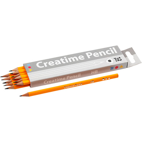 Creativ virksomhed https: www.cchobby.nl skoleblyanter-l-17-5-cm-hb-thickness-7-mm-filling-2-mm-12-piece-1-box