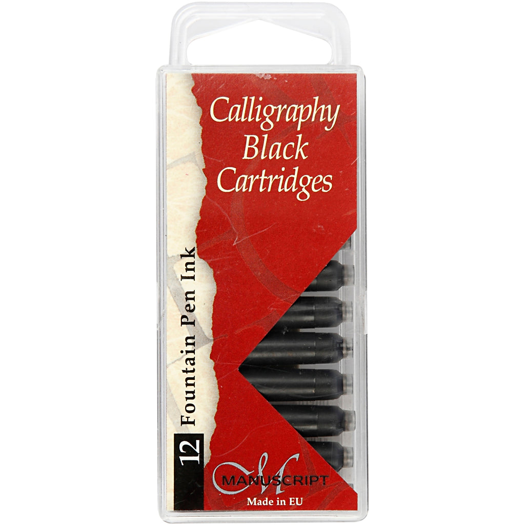 Creativ Company Calligraphy Fillings Black, 12 ..