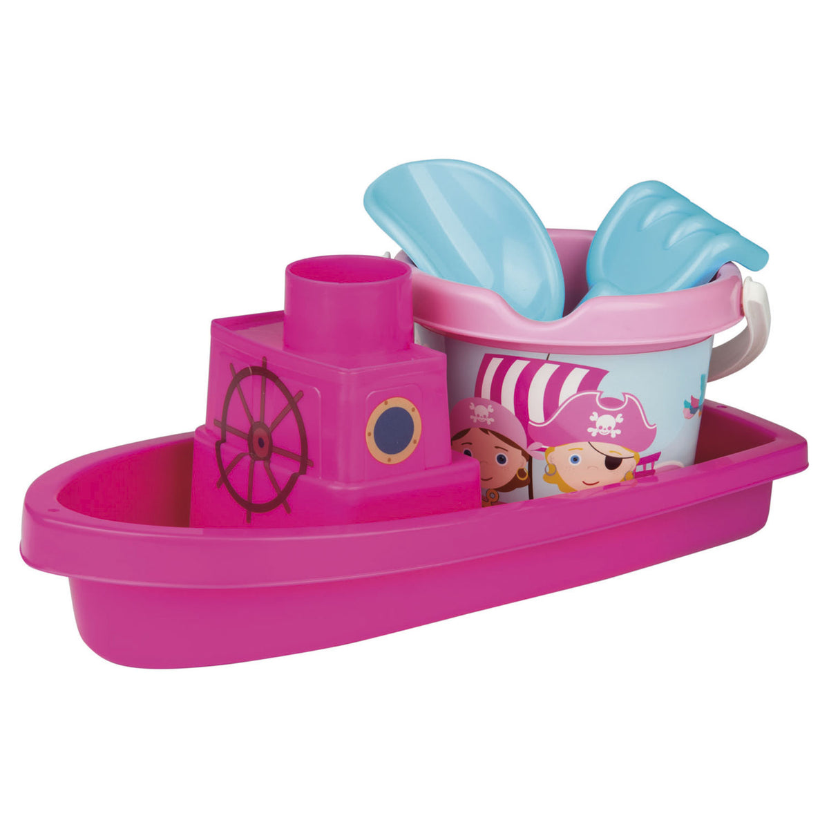 Anroni Stestset Pirate Boot Pink