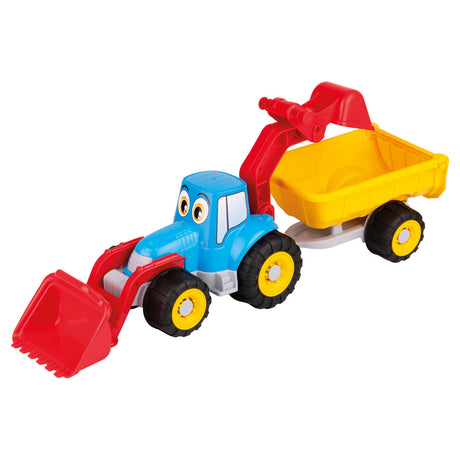 Anroni traktor med bil