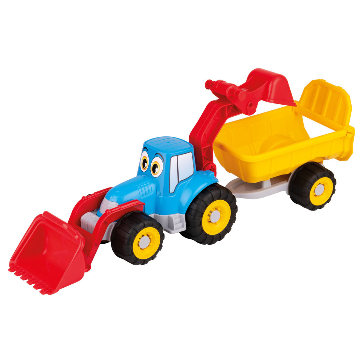 Anroni traktor med bil