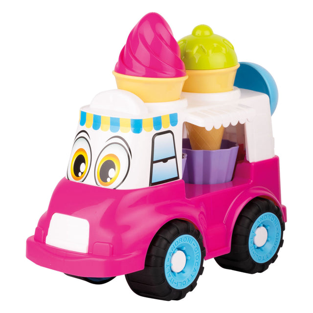 Simba sandkasse isbil - pink