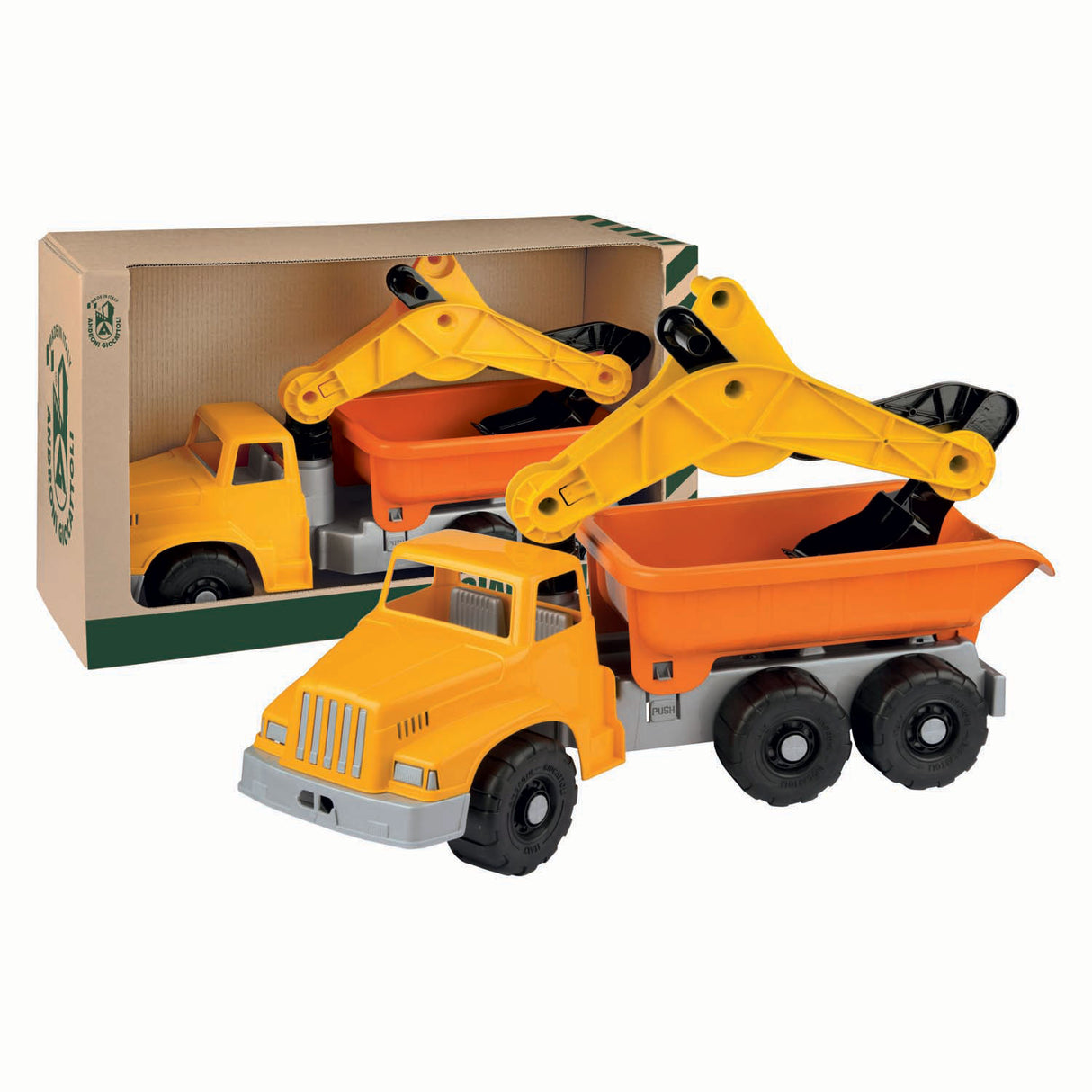 Androni mega tipvogn med greb, 75cm