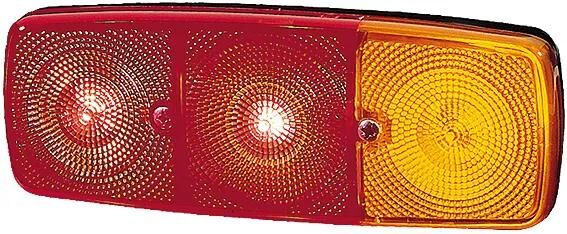 Hella baglygte sbb-lygte re 282x105mm uni beslag sort.geh.