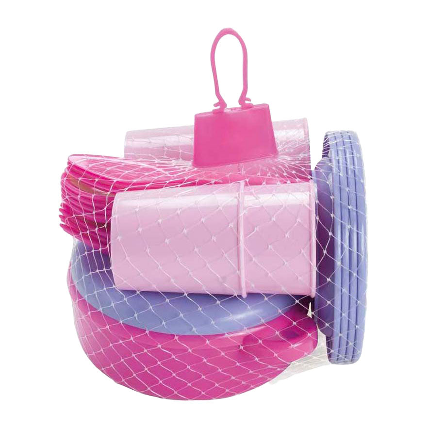 Dantoy spisestel pastel, 22 stk.