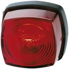 Hella hekleuchte serie 003 057 baglygter rød 62x62 uni anbau