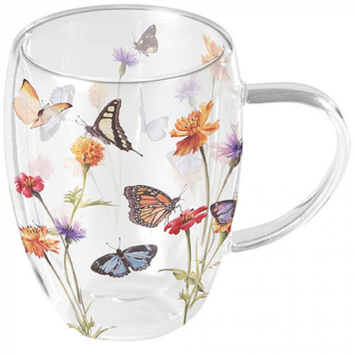 Ambiente glas sommerfuglehave 350ml