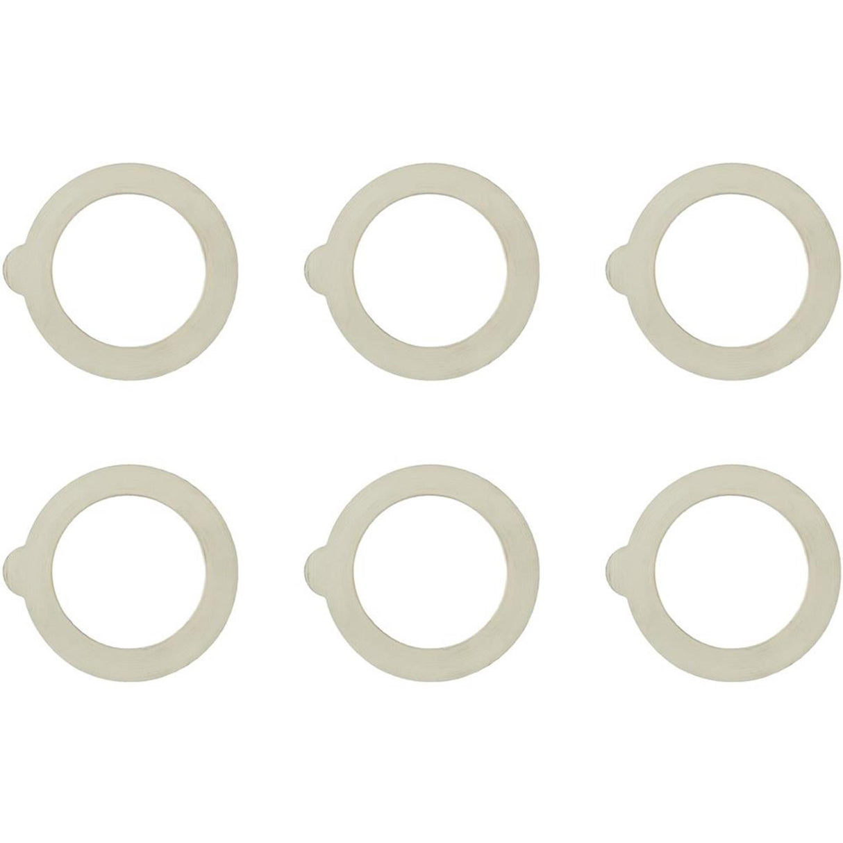 Bormioli rocco fido konserveringskrukke ring rund gummi 90 mm 6 stykker til konserveringskrukke