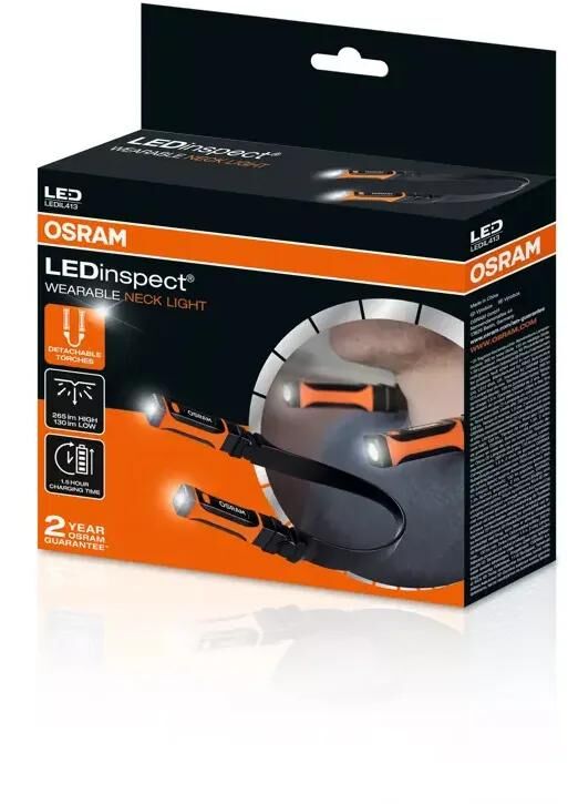 Osram forlygte ledinspect bærbar halslygte inspektionslampe