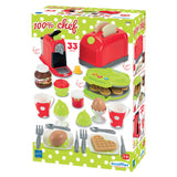 Ecoiffier 100% Chef Kitchen Set komplet