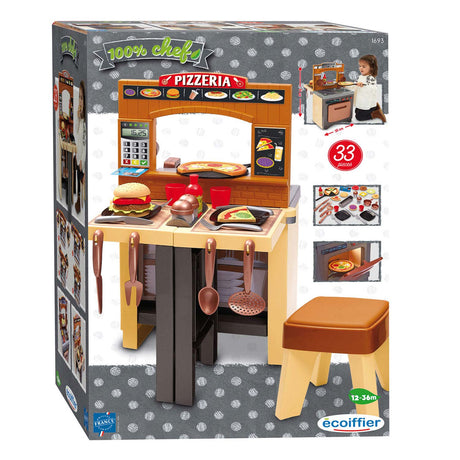 Ecoffier ecoiffier pizzeria 100% kokkekøkken + restaurant + tilbehør