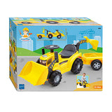 Ecoiffier Walking Tractor med frontlæsser og vogn