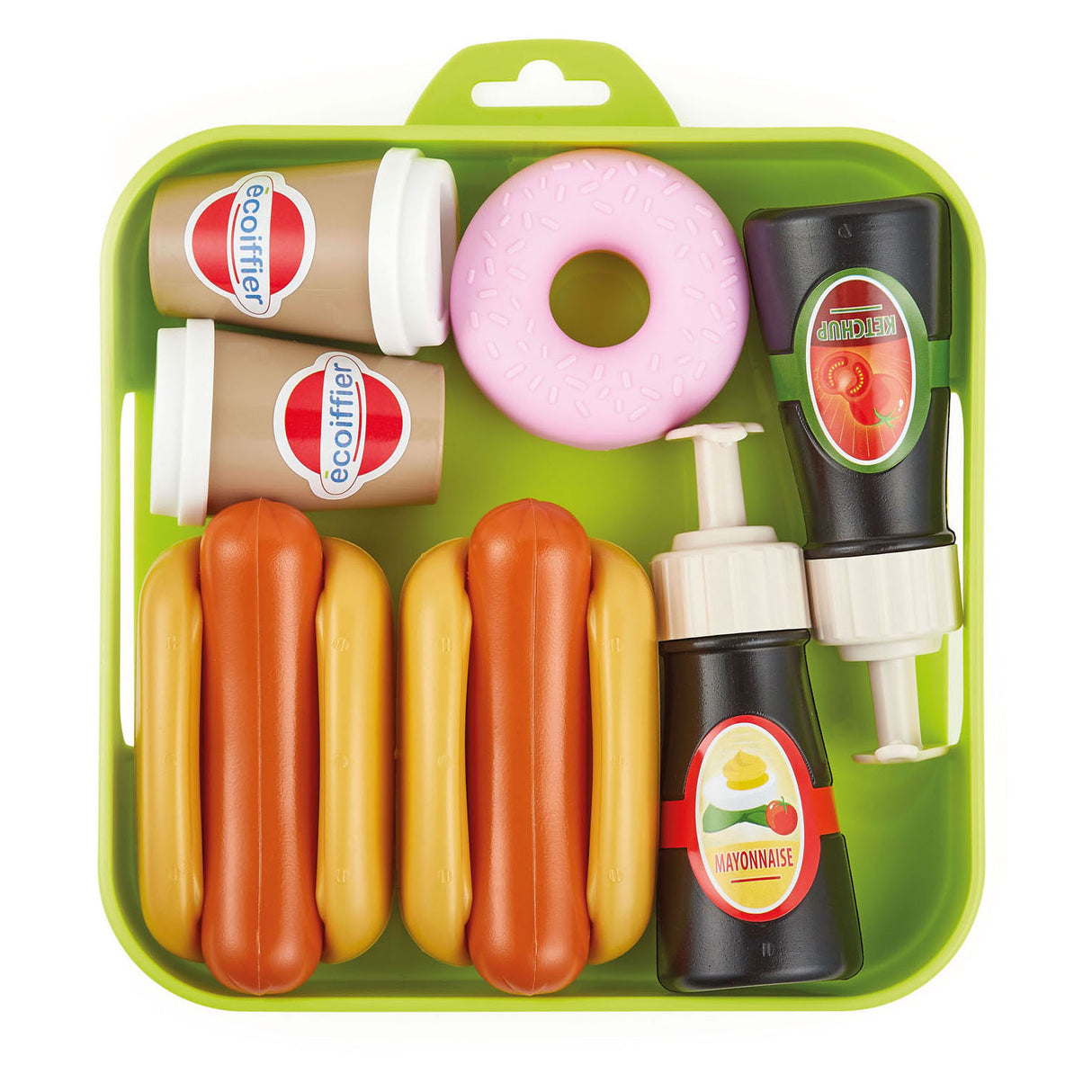 Écoiffier ecoiffier legemad legesæt - 8 stk.