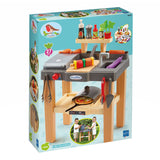 Ecoiffier ecoiffier sommerkøkken med grill og pizzaovn - 27 stk.