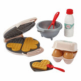 Écoiffier ecoiffier 100% kokkevaffeljern - 19 stk.