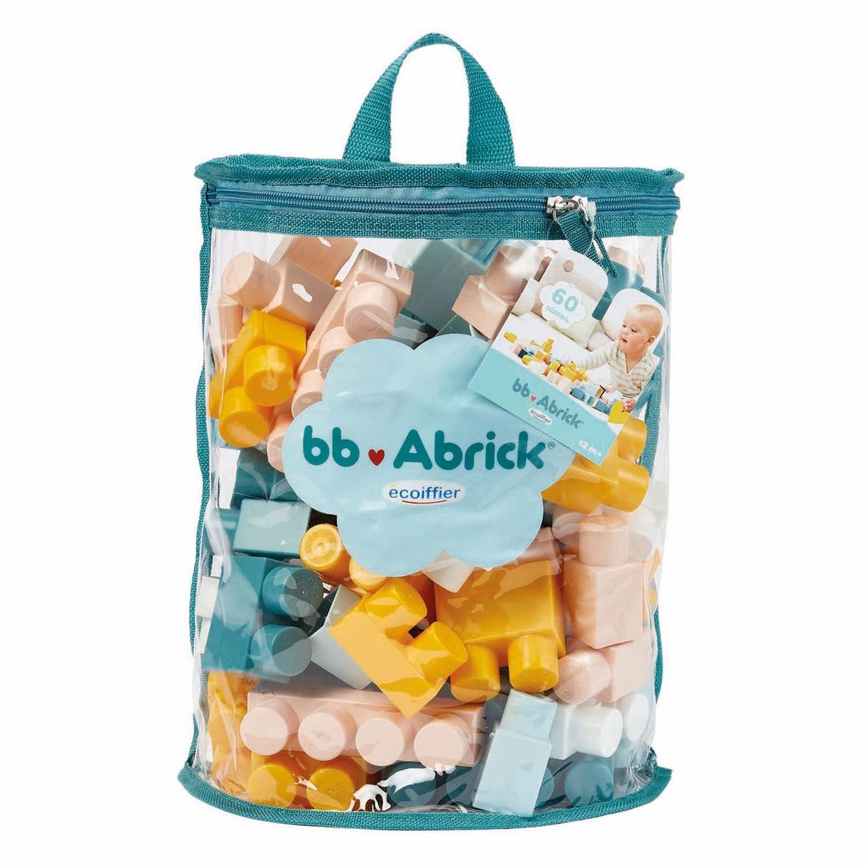 Abrick byggeklodser - 60 stk.