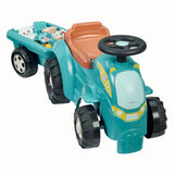 Ecoiffier styrbar traktor med trailer - 15 stk.