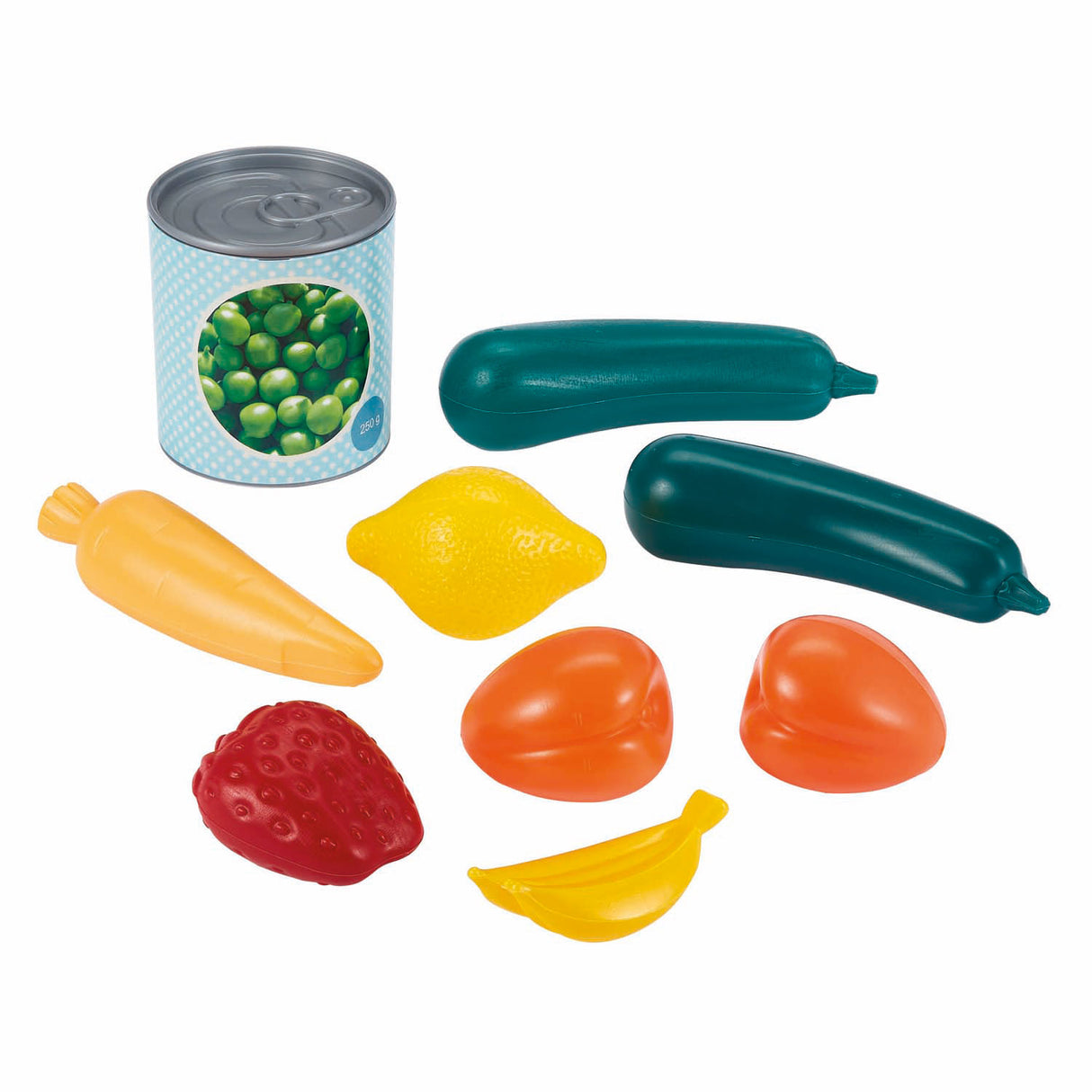 Ecoiffier frugt- og grøntsagskurv - 21,5 cm