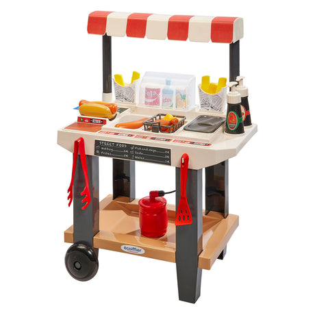 Ecoiffier 100% kokke street food bod - 25 stk.