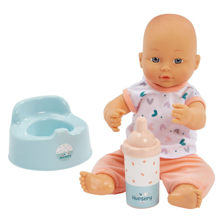 Ecoiffier børnehave 3i1 babyværelse med babydukke - 8 stk.