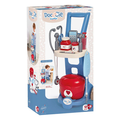 Écoiffier ecoiffier doc cie medicinsk trolley - 12 stk.