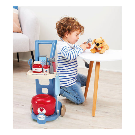 Écoiffier ecoiffier doc cie medicinsk trolley - 12 stk.