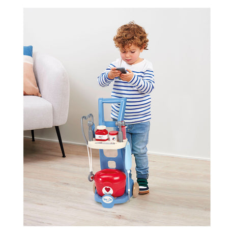 Écoiffier ecoiffier doc cie medicinsk trolley - 12 stk.