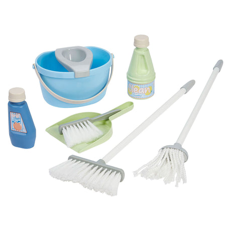 Ecoiffier clean home schoonmaakkar met stofzuiger - 10dlg.