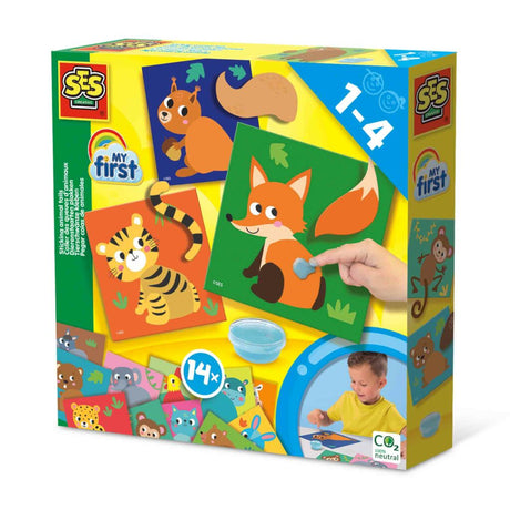 Ses creative ses my first - sticking animal tails
