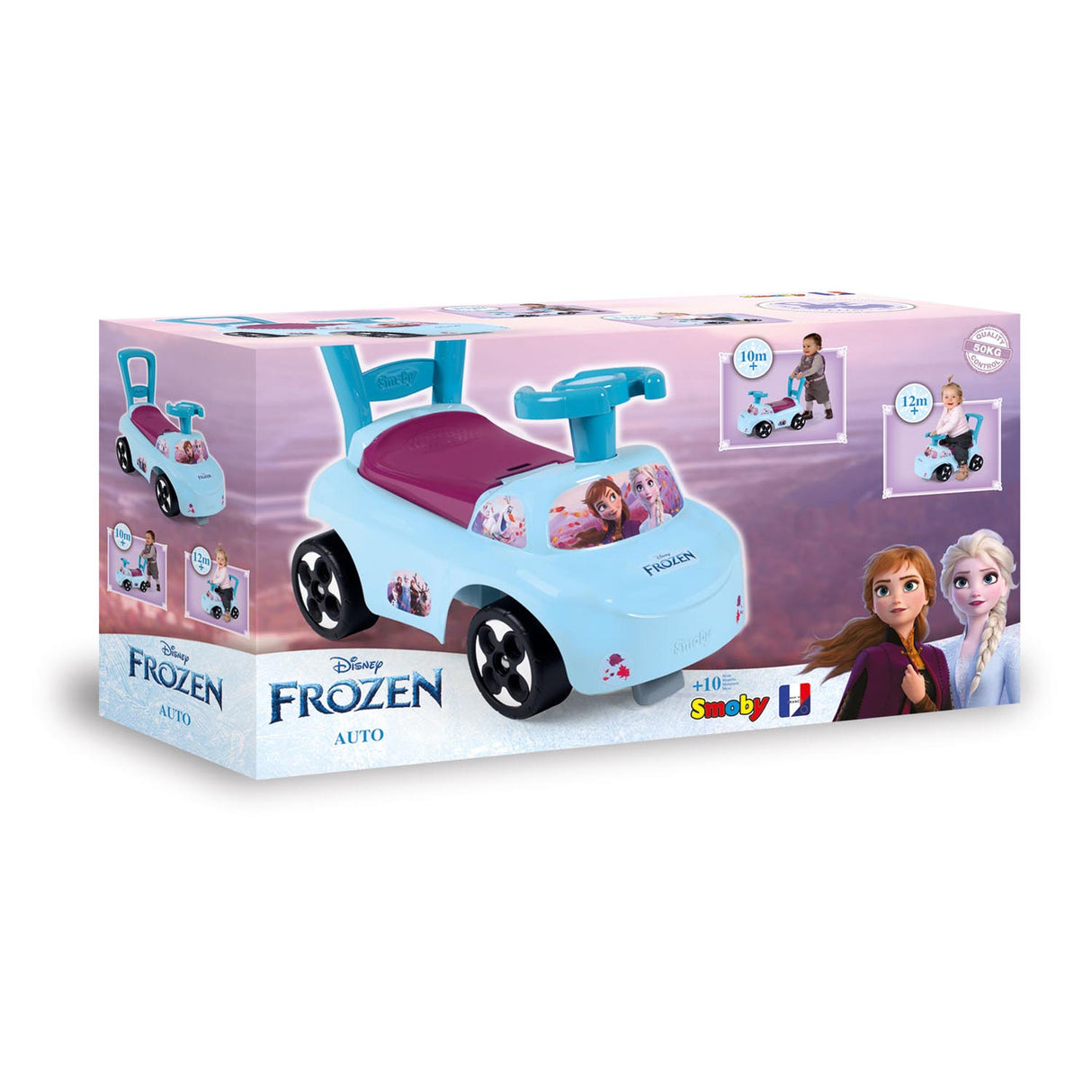 Smoby Frozen Auto Ride på