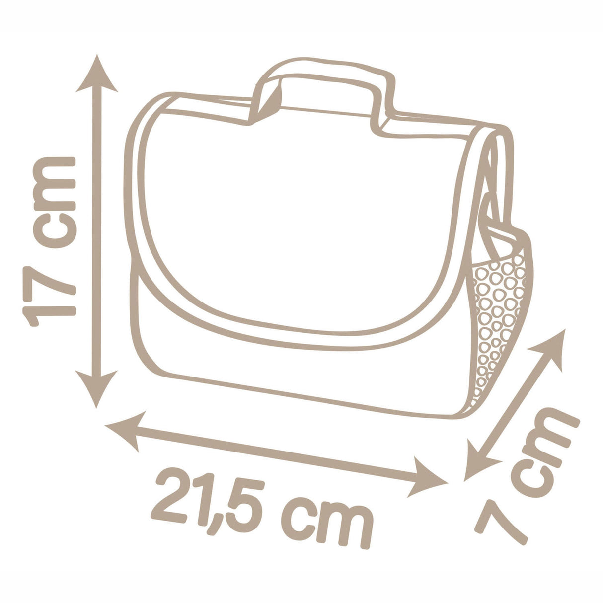 Smoby - Baby Nurse Diaper Bag 8dlg.