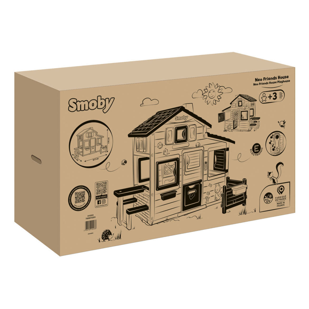 Smoby neo friends legehus