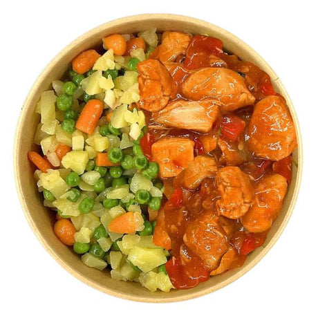 Komplet menu gulerodsærter kylling pilaf 270gr. a8