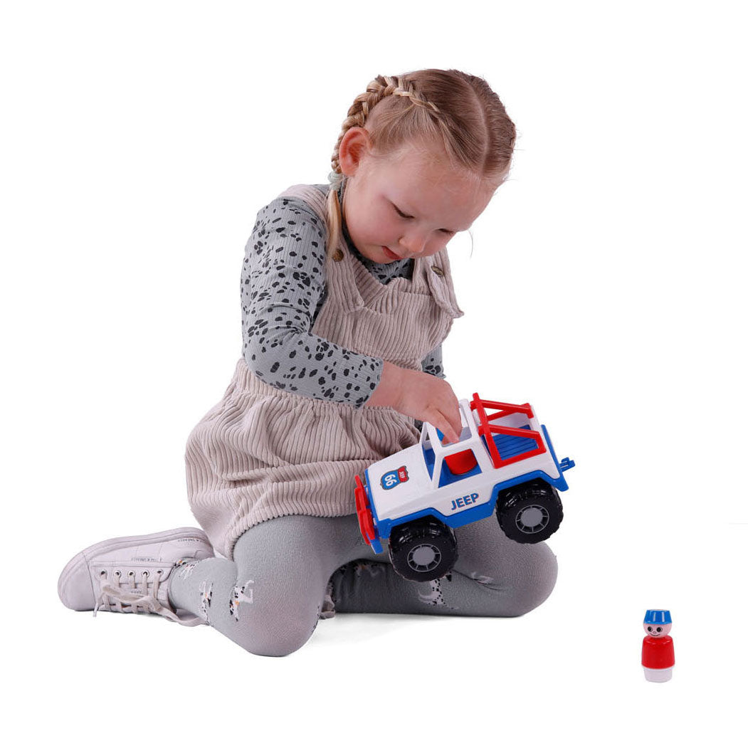 Cavallino jeep med 2 legetal