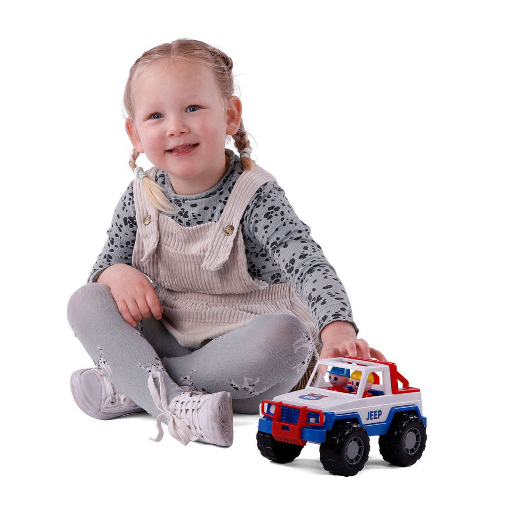 Cavallino jeep med 2 legetal