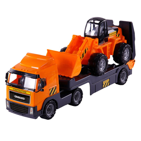 Cavallino lastbil med trailer, skala 1:16