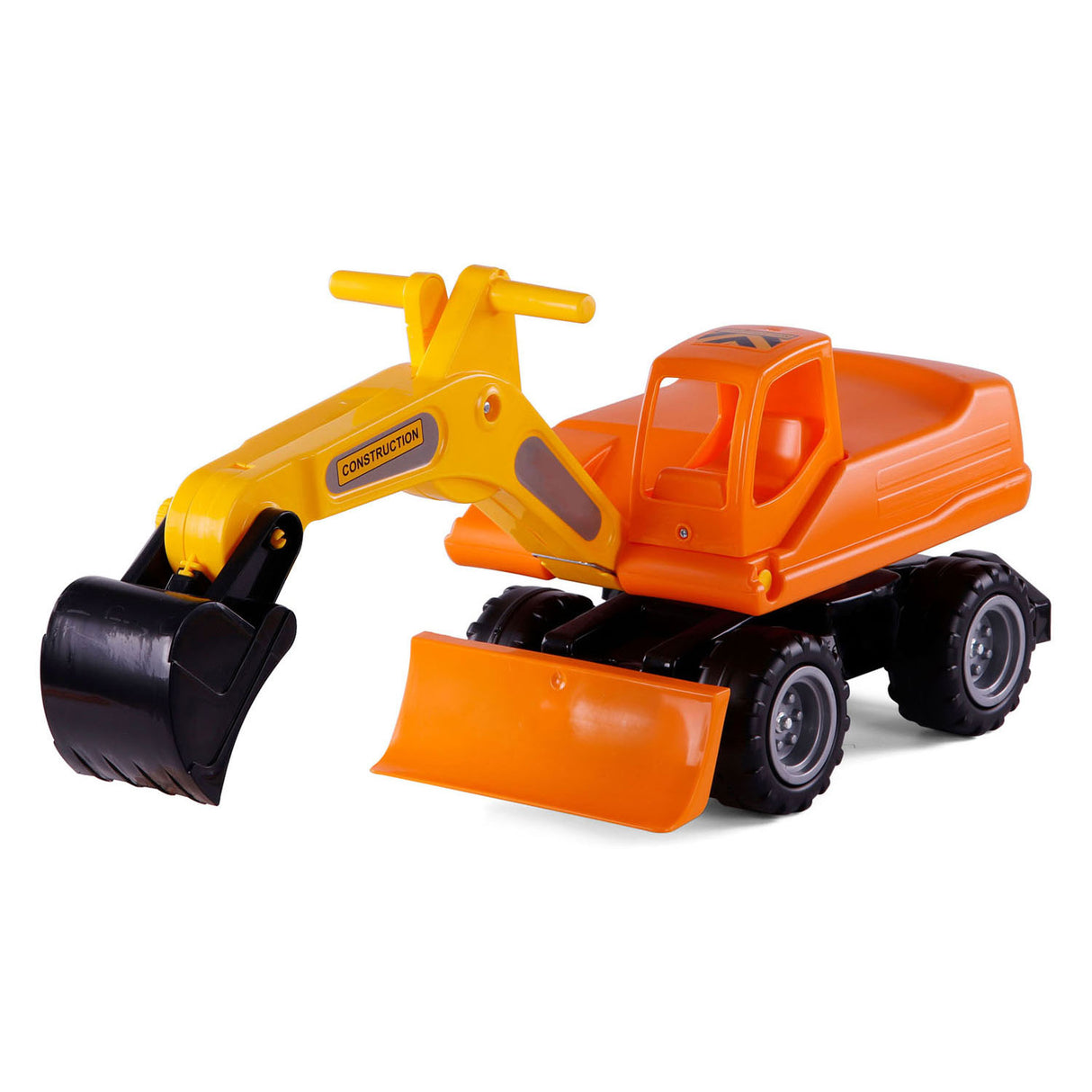 Cavallino mega gravemaskine vandrende bil orange, 79 cm
