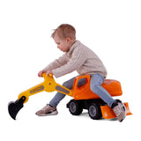 Cavallino mega gravemaskine vandrende bil orange, 79 cm