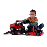Cavallino Mammoet Torpedo Truck med bulldozer, skala 1:16