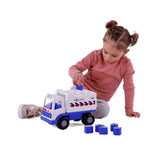 Cavallino Police Poorwagen Vormstoof med 6 blokke, 26 cm