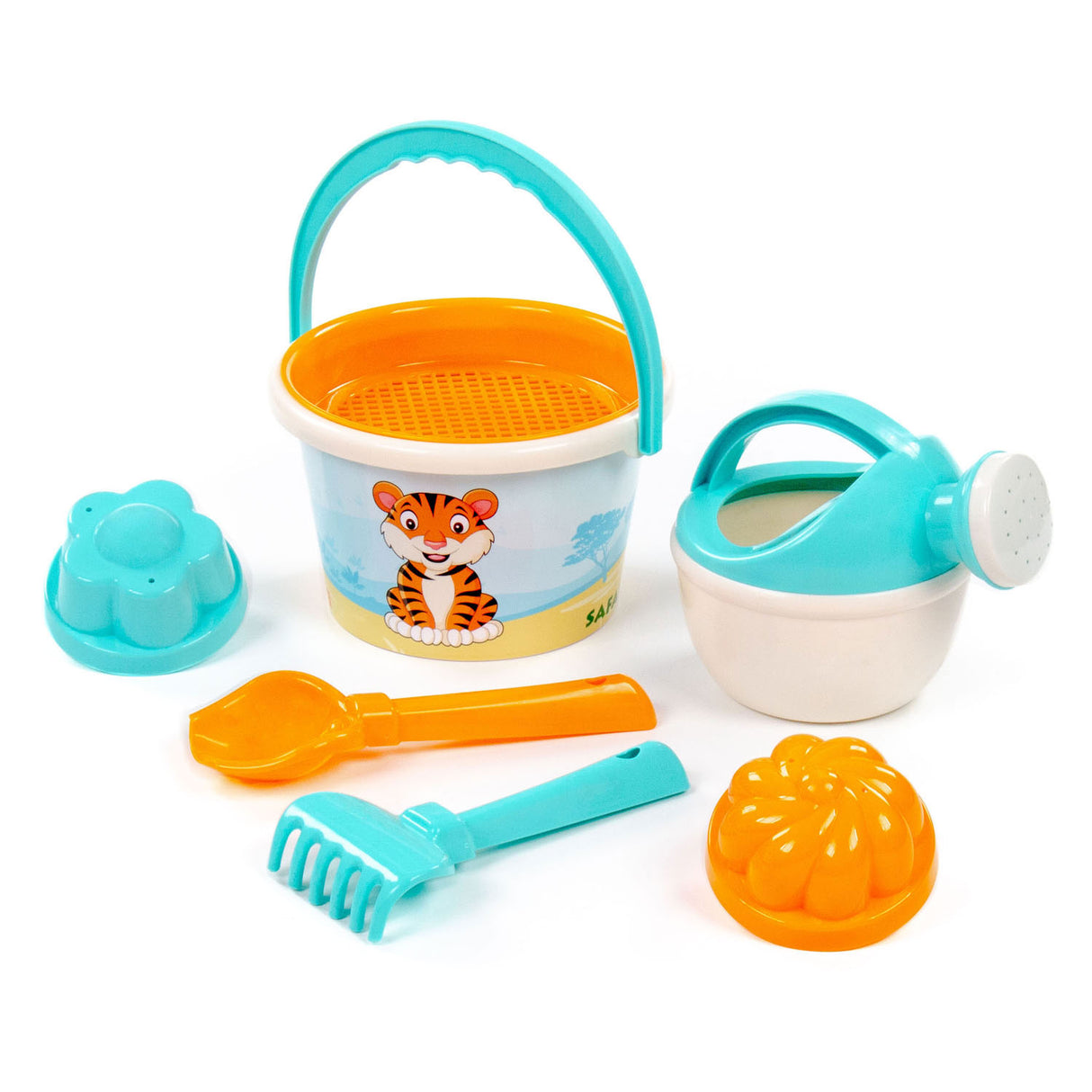 Cavallino Safari Bucket Set, 7dlg.