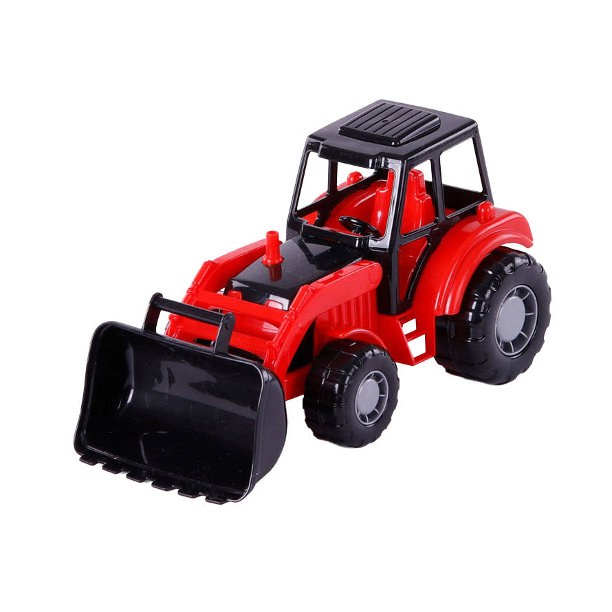 Cavallino junior gravemaskine traktor rød