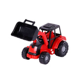 Cavallino junior gravemaskine traktor rød