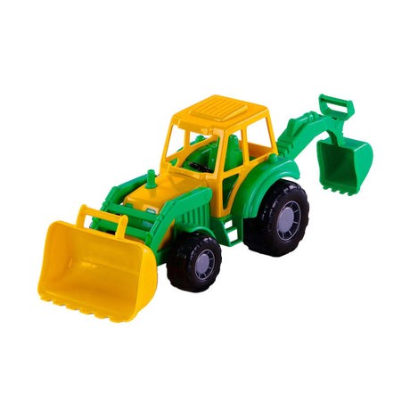 Cavallino junior gravemaskine traktor grøn