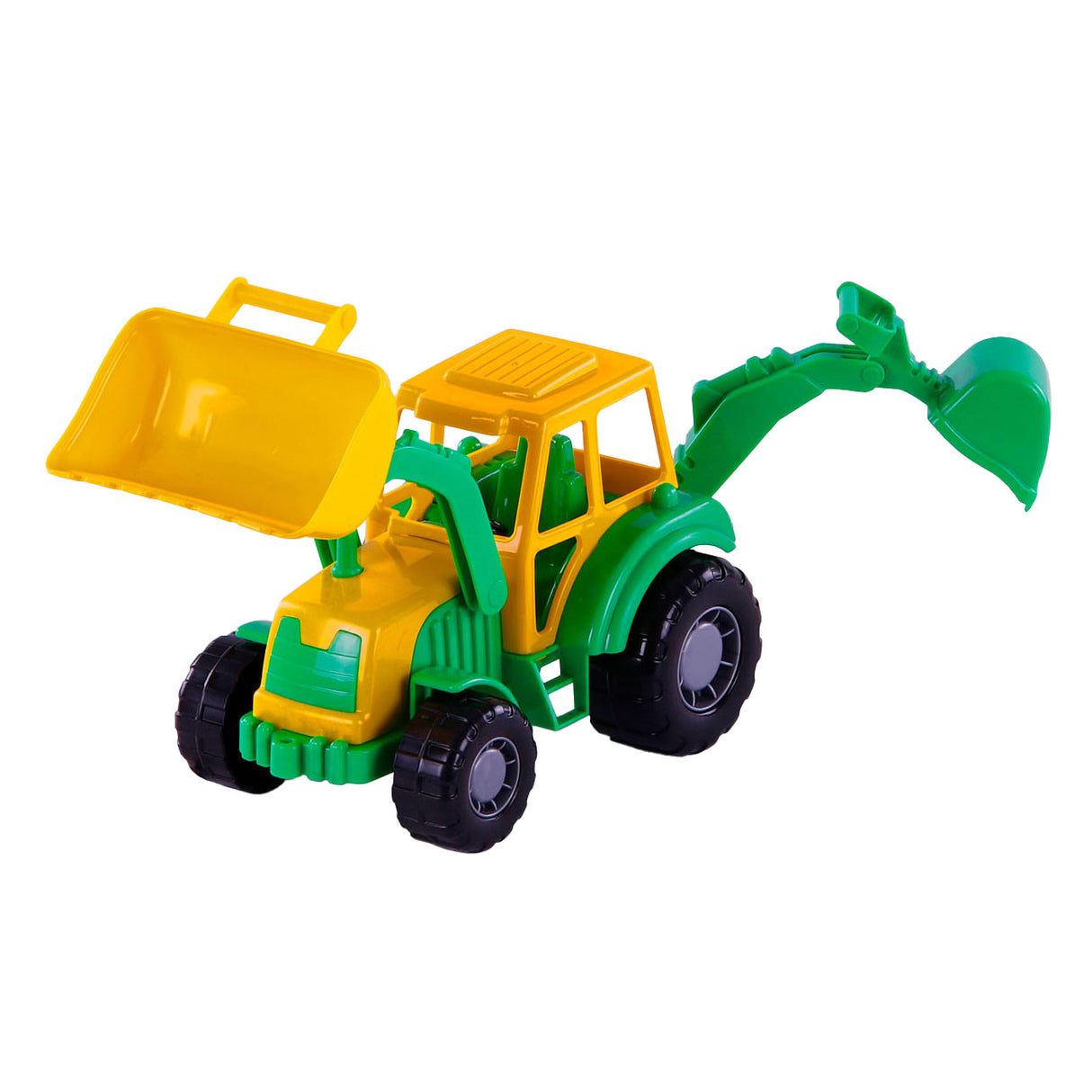 Cavallino junior gravemaskine traktor grøn