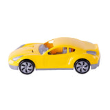 Cavallino racing bil gul, 36 cm
