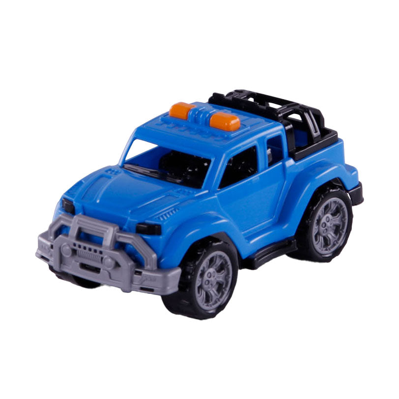 Cavallino trendy jeep blå, 22 cm